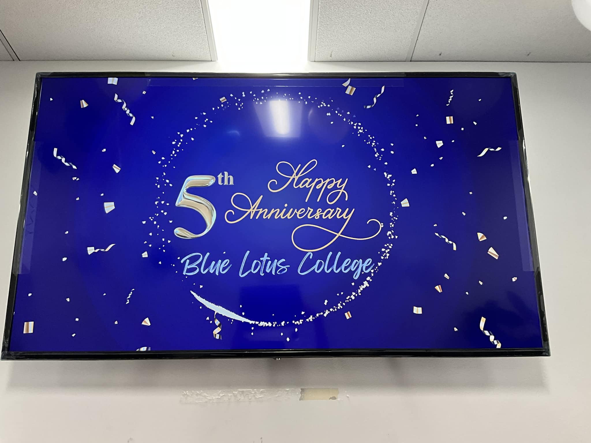 Blue Lotus College 5th anniversary celebration